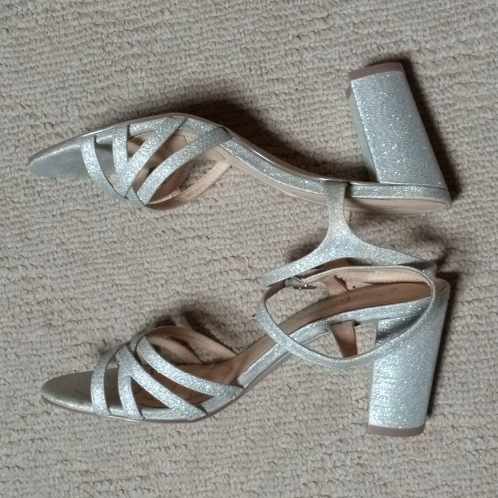BADGLEY MISCHKA, Wedding, Holidays, glitter, block heel, special occasio… - Picture 4 of 6
